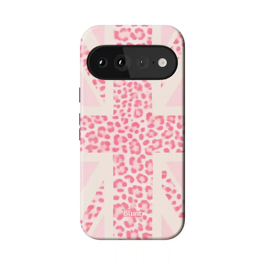 Pink Cheetah Brit Pixel Case