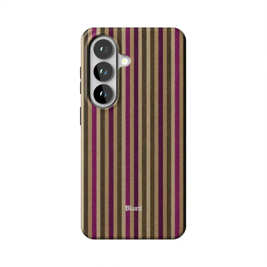 Pecan Stripe Samsung Case