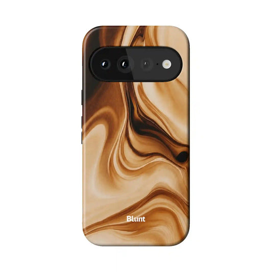 Flat White Pixel Case