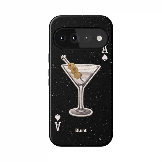 Black Dirty Martini Pixel Case