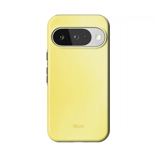 Butter Yellow Pixel Case