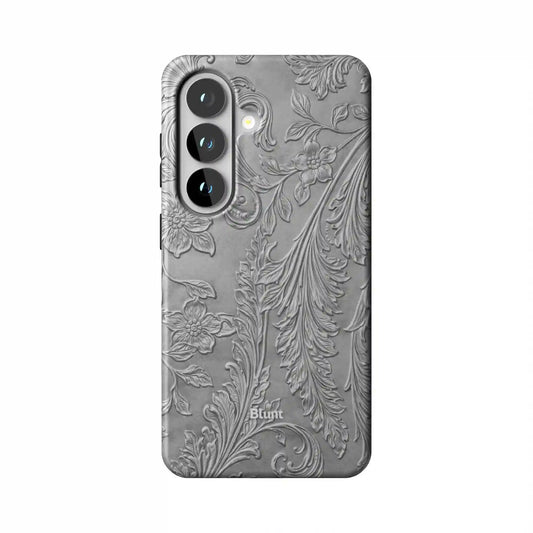 Tooled Silver Samsung Case