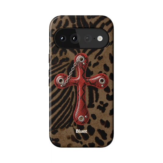 Pierced Leocross Pixel Case