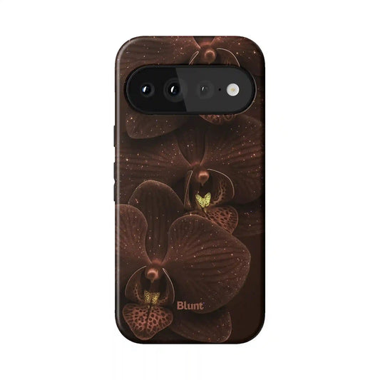 Burnt Orchid Pixel Case