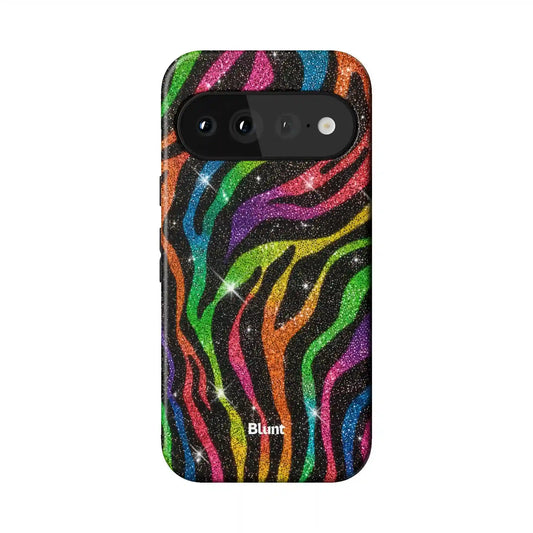 Striped Aura Pixel Case