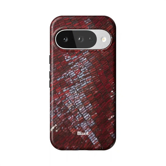 Crimson Scale Pixel Case
