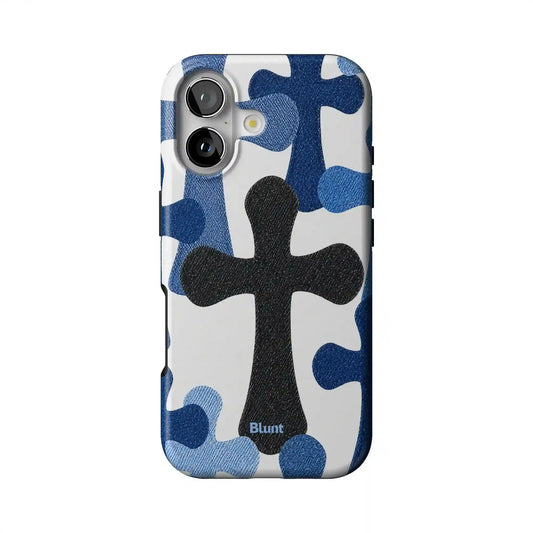 Holy Denim iPhone Case