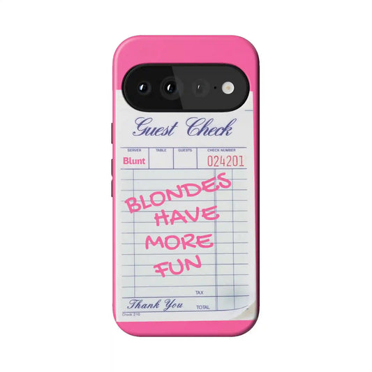 Blondes Have More Fun Pixel Case
