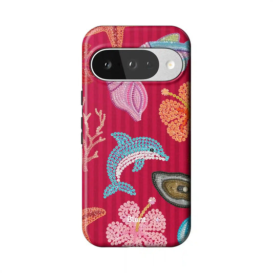 Vermillion Sea Pixel Case