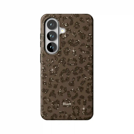 Brown Cheetah Print Samsung Case