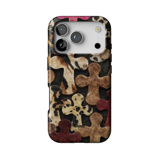 Patched Saint iPhone Case