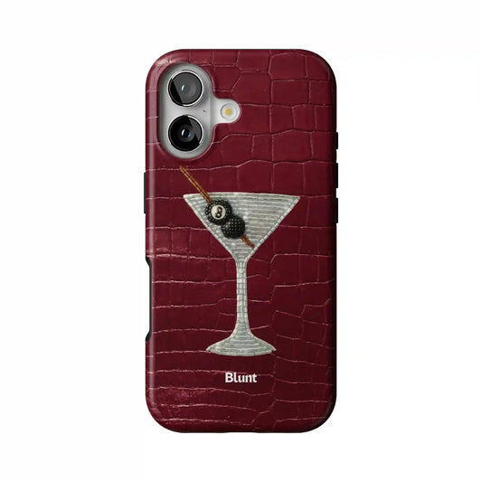 Crimson Happy Hour iPhone Case