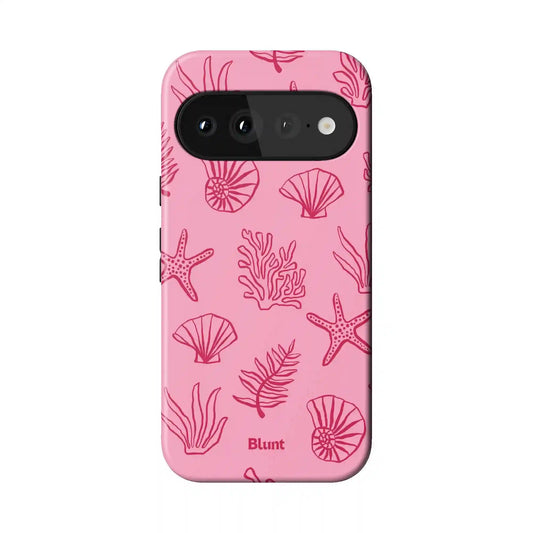 Pink Tide Pixel Case