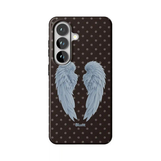 Brown Polka Wing Samsung Case