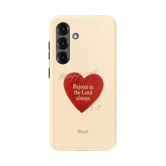Philippians 4:4 Samsung Case