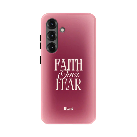 Faith Over Fear Samsung Case