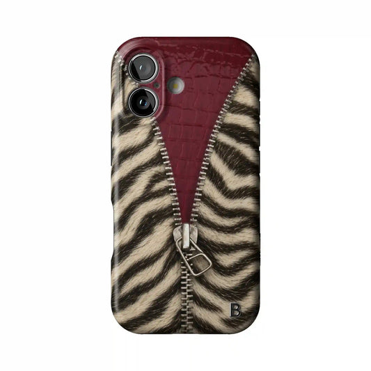 Crimson Tease Statement iPhone Case