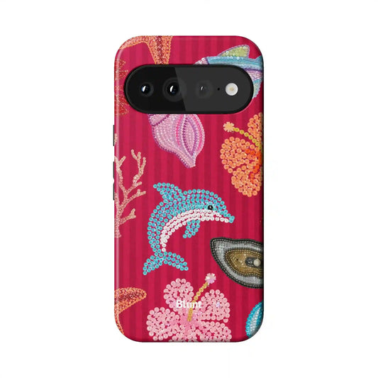 Vermillion Sea Pixel Case