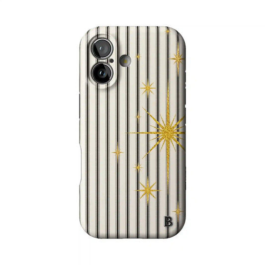 Starry Stripe Statement iPhone Case