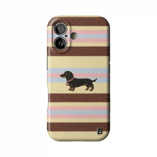 Banana Jet Doxie Statement iPhone Case