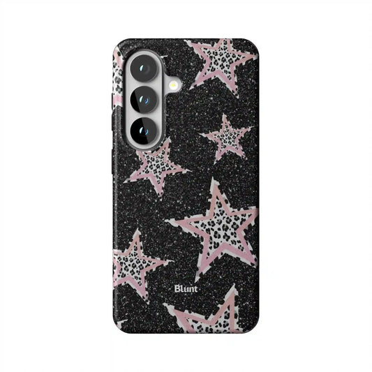 Pink Zebra Stars Samsung Case
