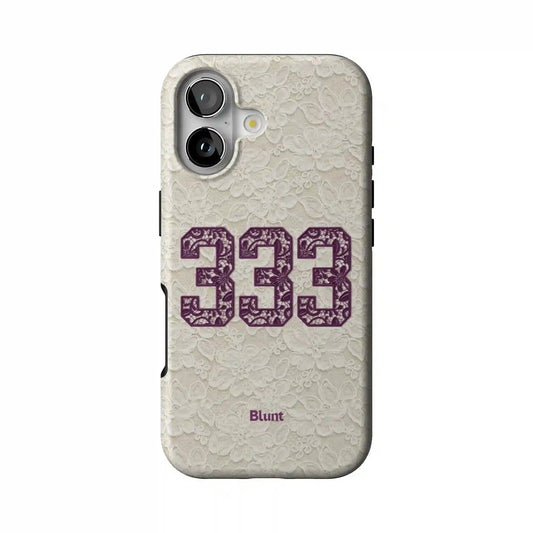 333 Bridal Beige iPhone Case