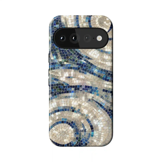 Ocean Blue Pixel Case