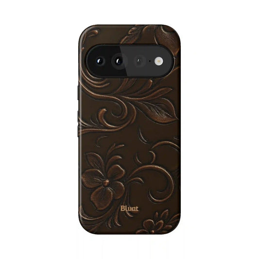 Tooled Leather Pixel Case