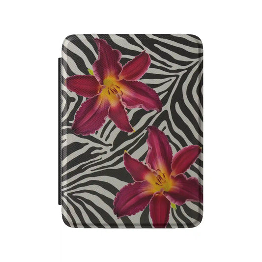 Zebra Lily Kindle Case