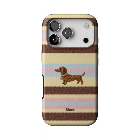Banana Doxie iPhone Case