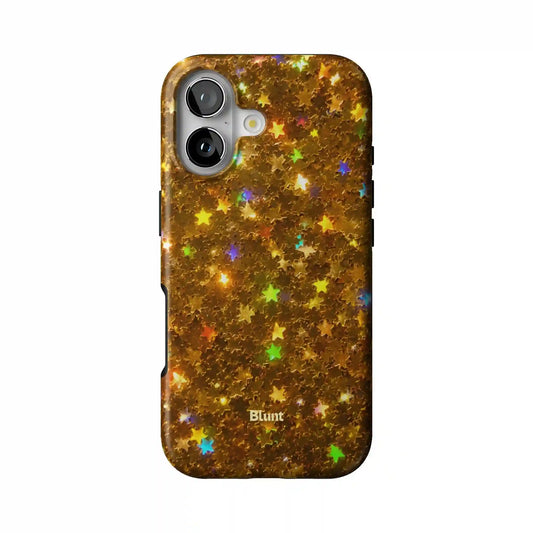 Golden Stars iPhone Case
