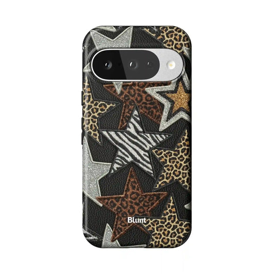 Noir Star Pixel Case