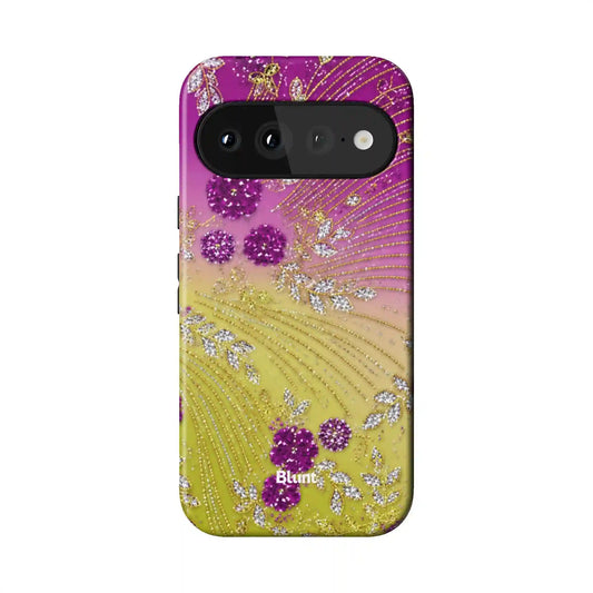 Aubergine Pixel Case