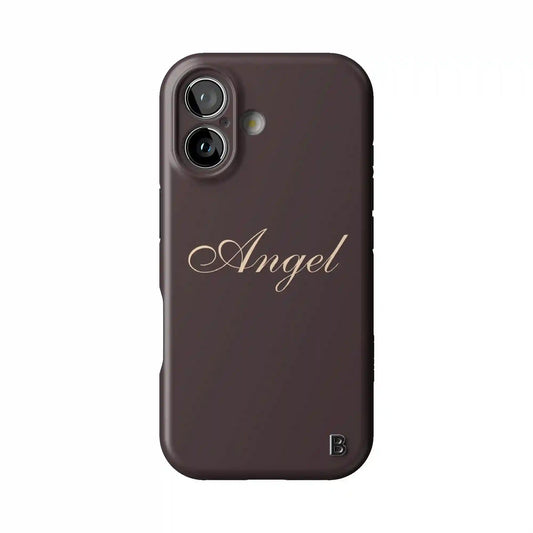Brown Angel Statement iPhone Case