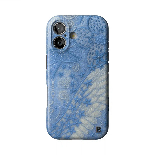 Blue Millie Statement iPhone Case