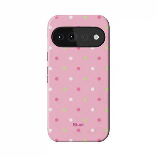 Polka Strawbs Pixel Case