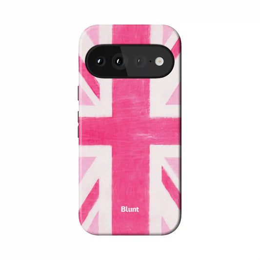Pink Brit Pixel Case
