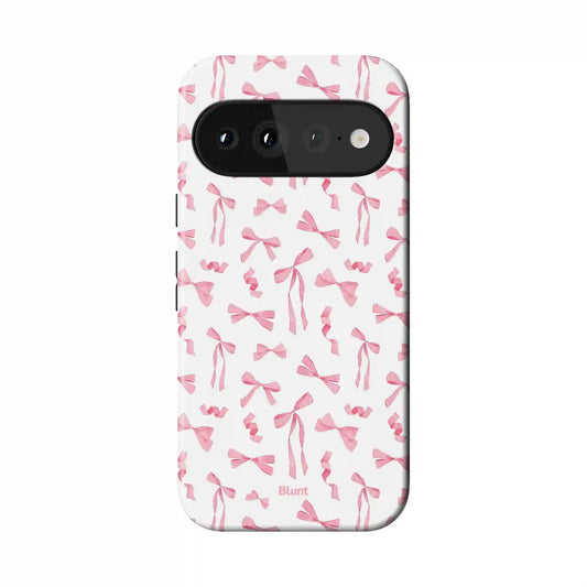 Pink Bow Pixel Case