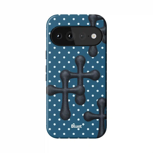 Saint Indigo Pixel Case