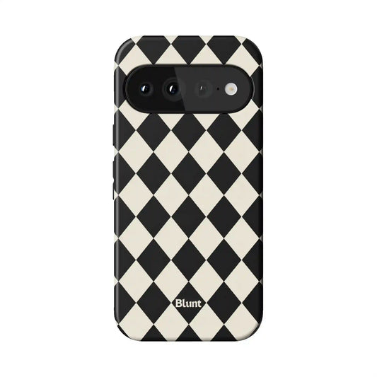 Argyle Noir Pixel Case