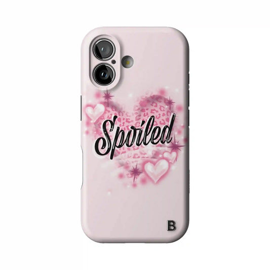 Sprayed and Spoiled Statement iPhone Case