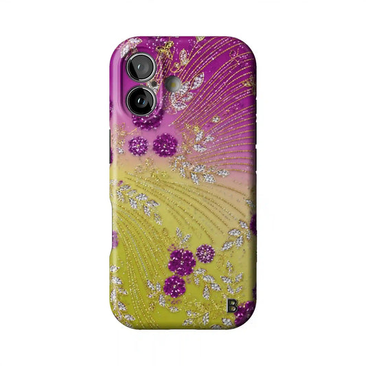 Aubergine Statement iPhone Case