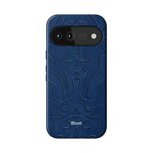 Navy Cut Pixel Case
