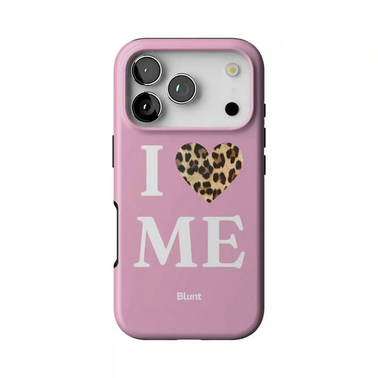 Pink I Love Me iPhone Case
