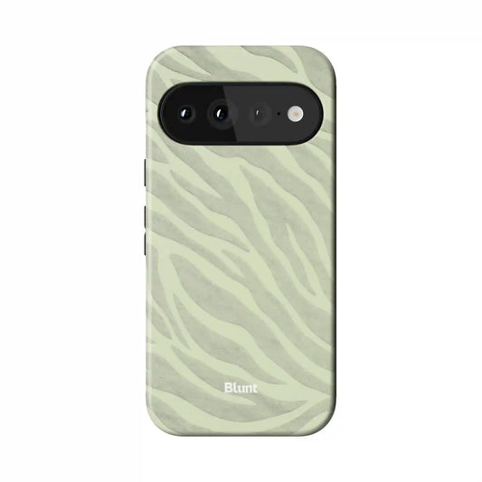 Sage Zebra Pixel Case