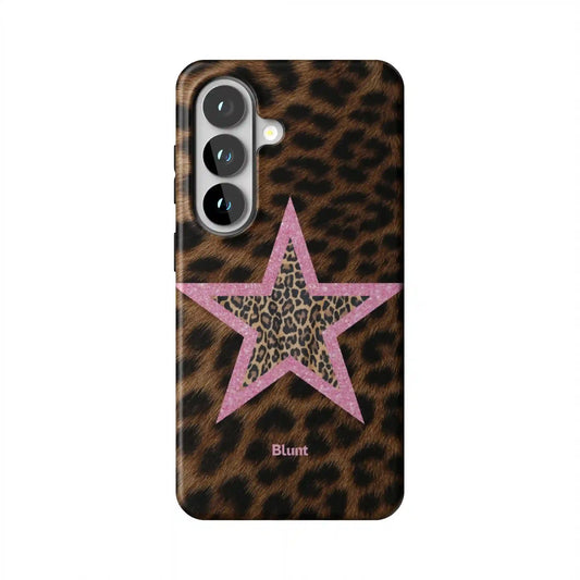 Pink Cheetah Starlette Samsung Case