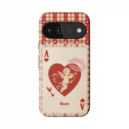 Ace of Hearts Pixel Case