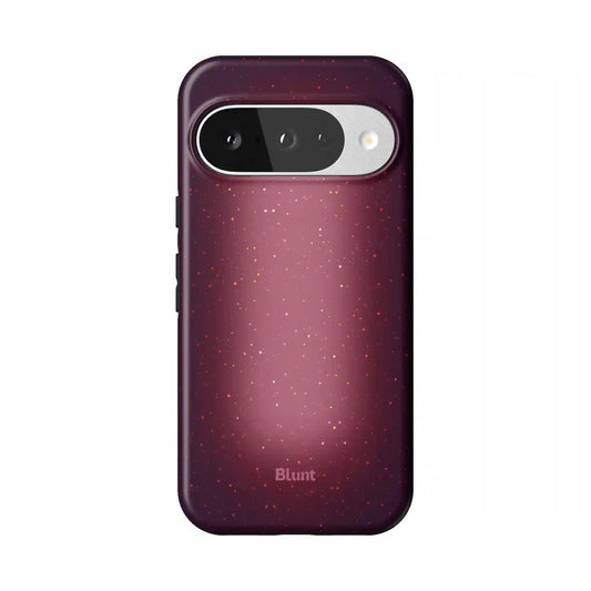 Midnight Plum Pixel Case