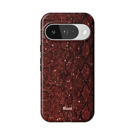 Crimson Python Pixel Case