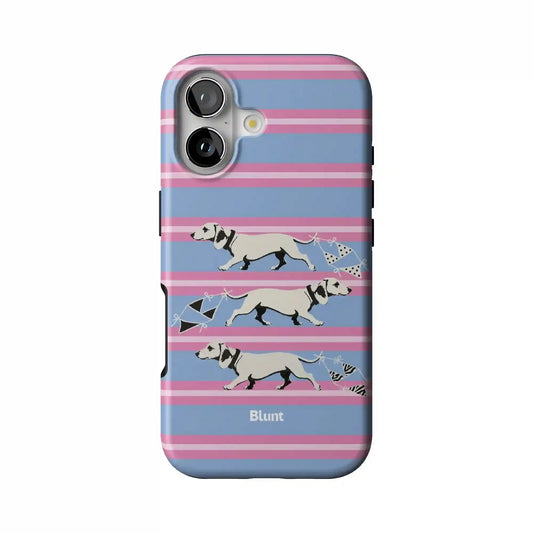 Striped Kini Weenie iPhone Case